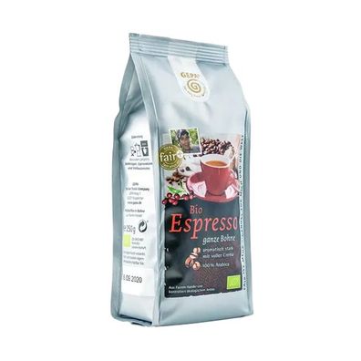 GEPA Bio Espresso, 250g ganze Bohne