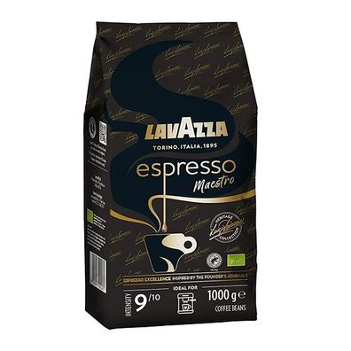 Lavazza Bio espresso Maestro, 1000g ganze Bohne