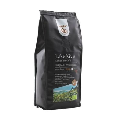 GEPA Kongo Bio Caf&eacute; Lake Kivu, 250g ganze Bohnen