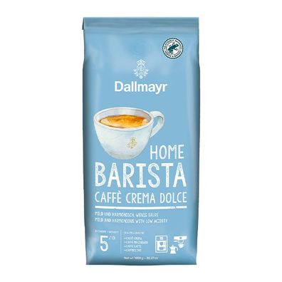 Dallmayr Home Barista Caff&eacute; Crema Dolce, 1000g ganze Bohnen