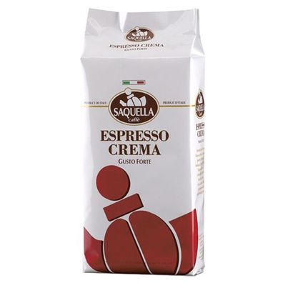 Saquella Espresso Crema, 1000g ganze Bohne