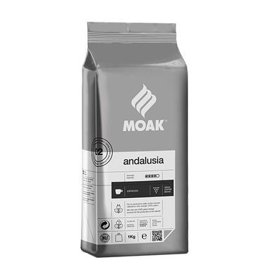 Moak Andalusia Coffee, ganze Bohne, 1000g