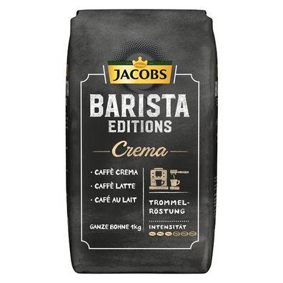Jacobs Barista Edition Crema, 1000g ganze Bohne