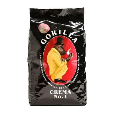 Gorilla Crema No.1, 1000g ganze Bohne
