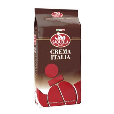 Saquella Crema Italia, 1000g ganze Bohnen