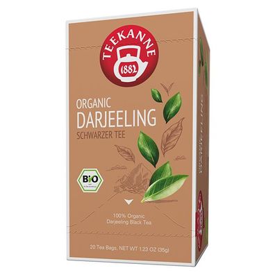 Teekanne Bio Organic Darjeeling Schwarztee