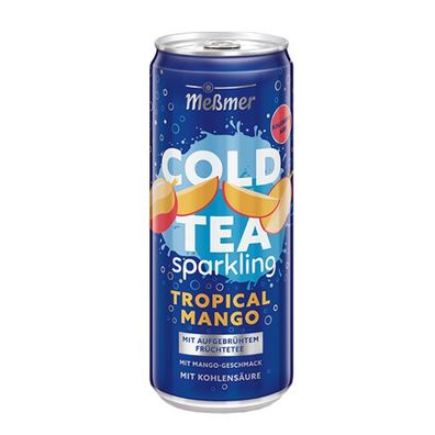 Meßmer Cold Tea sparkling Tropical Mango, 0,33L