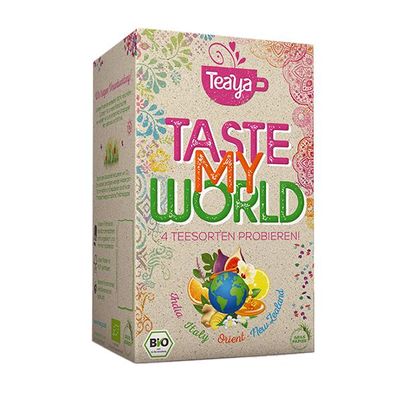 Teaya Taste my World Bio - 4 Teesorten
