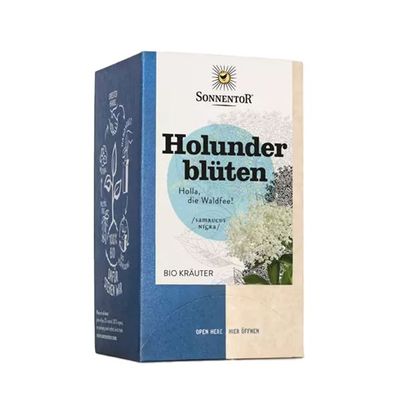 Sonnentor "Holunderblüten" Bio-Kräuter, 18 Teebeutel