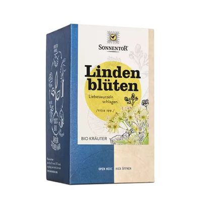 Sonnentor "Lindenblüten" Bio-Kräuter, 18 Teebeutel