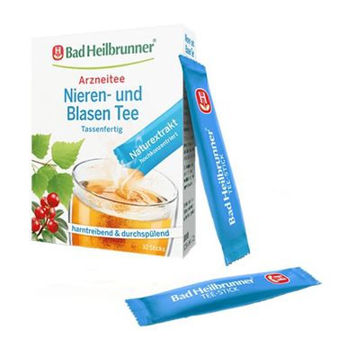 Bad Heilbrunner&reg; Nieren- und Blasentee, 10 Sticks