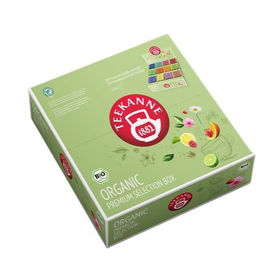 Teekanne Bio Organic Premium Selection Box, 180 Teebeutel