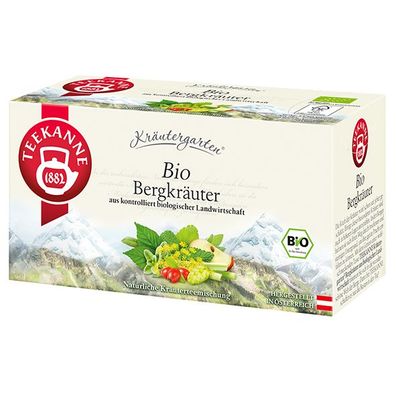 Teekanne Bio Bergkräuter
