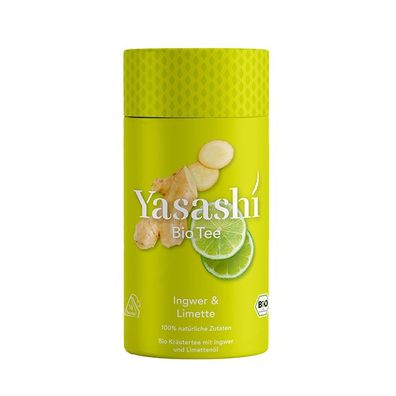 Yasashi Bio Tee Ingwer & Limette