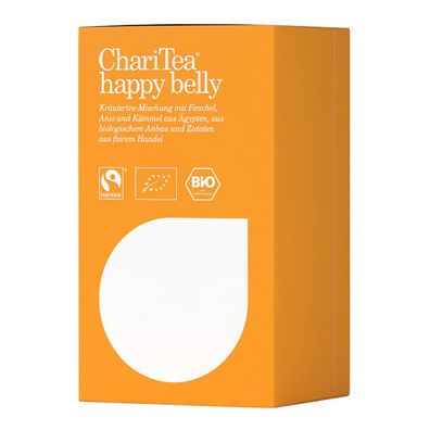 ChariTea Bio happy belly, 20 Teebeutel