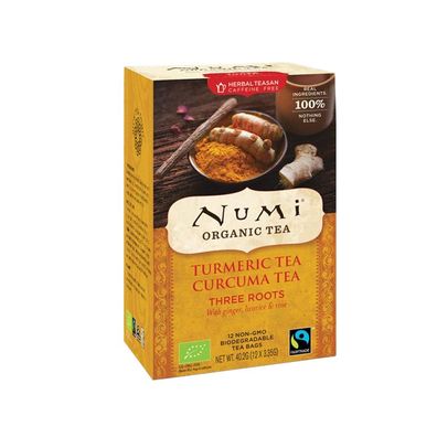Numi Organic Tea Bio Turmeric Three Roots