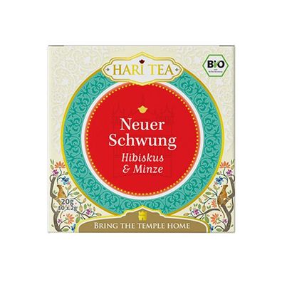 Hari Tea Bio Neuer Schwung - Hibiskus & Minze