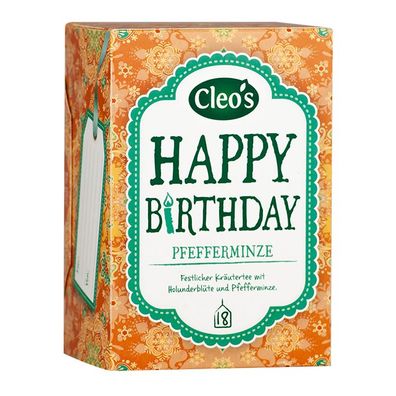 Cleo's Bio Happy Birthday, 18 Aufgussbeutel
