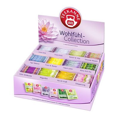 Teekanne Harmonie Wohlfühl Collection Box, 180 Teebeutel