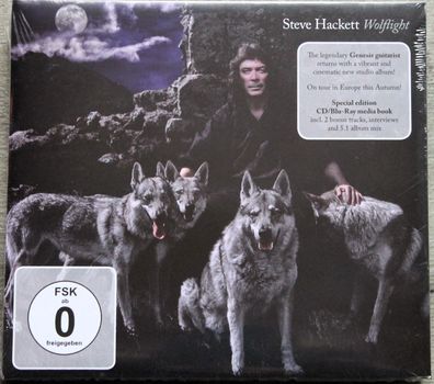 Steve Hackett - Wolflight (2015) (CD + Blu-Ray) (IOMSECD 417) (Neu + OVP)