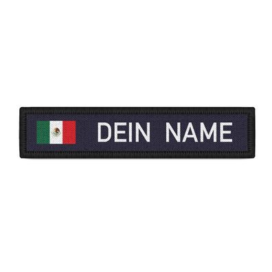 Namenspatch Mexiko Nordamerika Vereinigte Mexikanische Staaten Flagge #42706