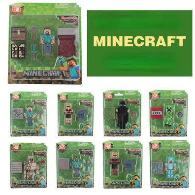 Minecraft Plastik Figuren Creeper Enderman Collectable Figur Model Spiel Periphere