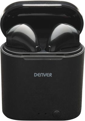 Denver TWE-36MK3 Bluetooth In-Ear Kopfhörer mit Mikrofon schwarz