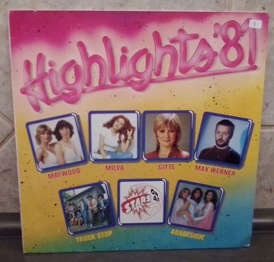 LP Highlights 1981 mit Maywood Gitte u.a.