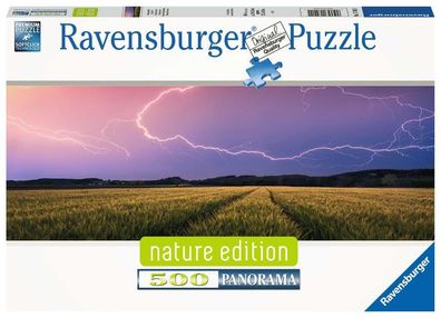 Ravensburger 17491 Sommergewitter - Nature Edition - 500 Teile Panorama Puzzle