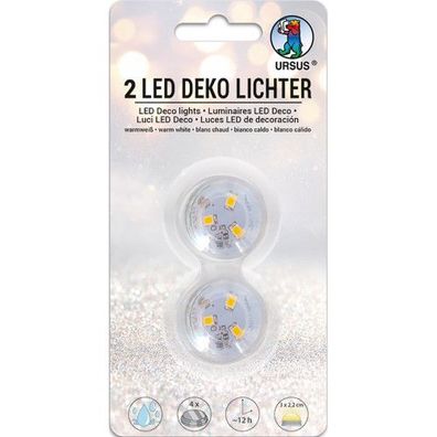 URSUS LED Deko Lichter, 2Stk.