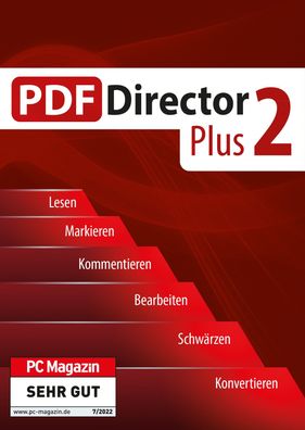 PDF Director 2 Plus - PDF Editor - Formulare -Konvertieren -PC Download Version