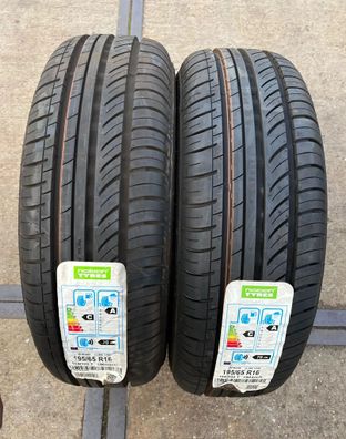 2x Sommerreifen 195/65 R16C 104/102T Nokian C Line Van DOT17 NEU