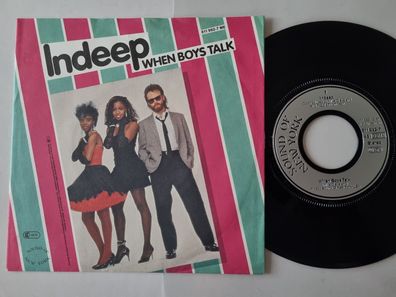 Indeep - When boys talk 7'' Vinyl Germany
