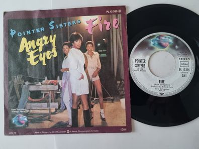Pointer Sisters - Fire 7'' Vinyl Germany/ Bruce Springsteen
