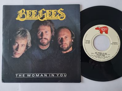 Bee Gees - The woman in you/ Stayin' alive 7'' Vinyl Belgium