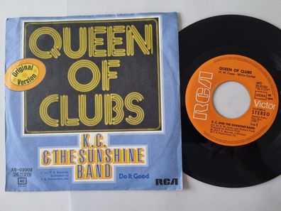 K.C. and the Sunshine Band - Queen of clubs 7'' Vinyl Germany