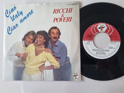 Ricchi & Poveri - Ciao Italy ciao amore 7'' Vinyl Germany