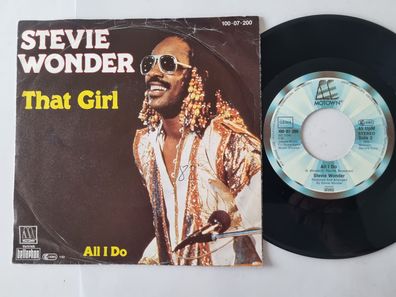 Stevie Wonder - That girl/ All I do 7'' Vinyl Germany
