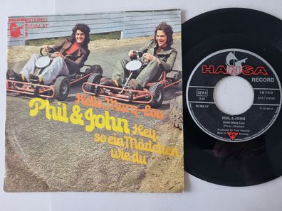 Phil & John - Hello, Mary-Lou 7'' Vinyl Germany