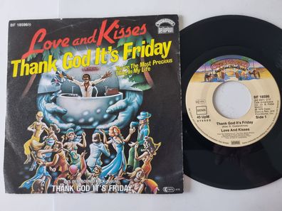 Love and Kisses - Thank God it's Friday 7'' Vinyl Germany