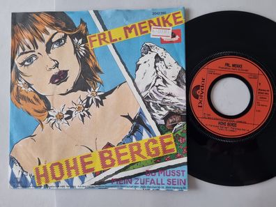 Frl. Menke - Hohe Berge 7'' Vinyl Germany