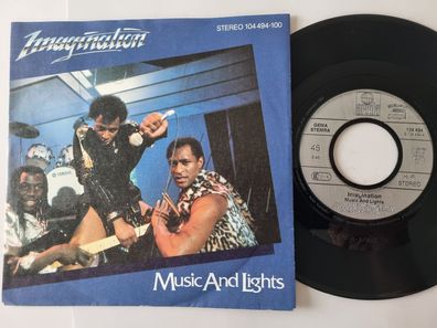 Imagination - Music and lights 7'' Vinyl Germany