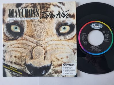 Diana Ross - Eaten alive 7'' Vinyl Germany/ Michael Jackson/ Bee Gees