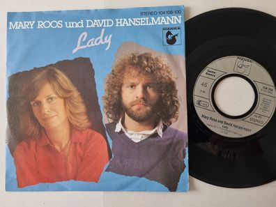 Mary Roos & David Hanselmann - Lady 7'' Vinyl Germany/ Eurovision