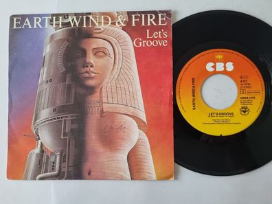 Earth Wind & Fire - Let's groove 7'' Vinyl Holland