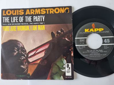 Louis Armstrong - The life of the party 7'' Vinyl Germany