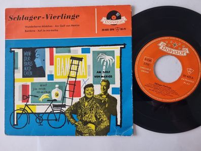 Peter Alexander/ Caterina Valente - Schlager-Vierlinge 7'' Vinyl Pressung 7.58