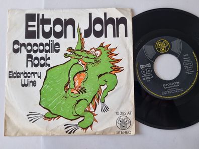 Elton John - Crocodile rock 7'' Vinyl Germany