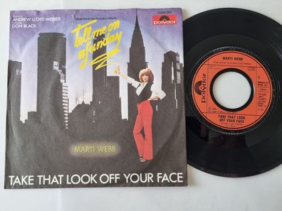 Marti Webb - Take that look off your face 7'' Vinyl Germany