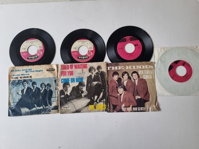 The Kinks - 4 x Vinyl Singles 7'' Vinyl Germany READ FOR Condition